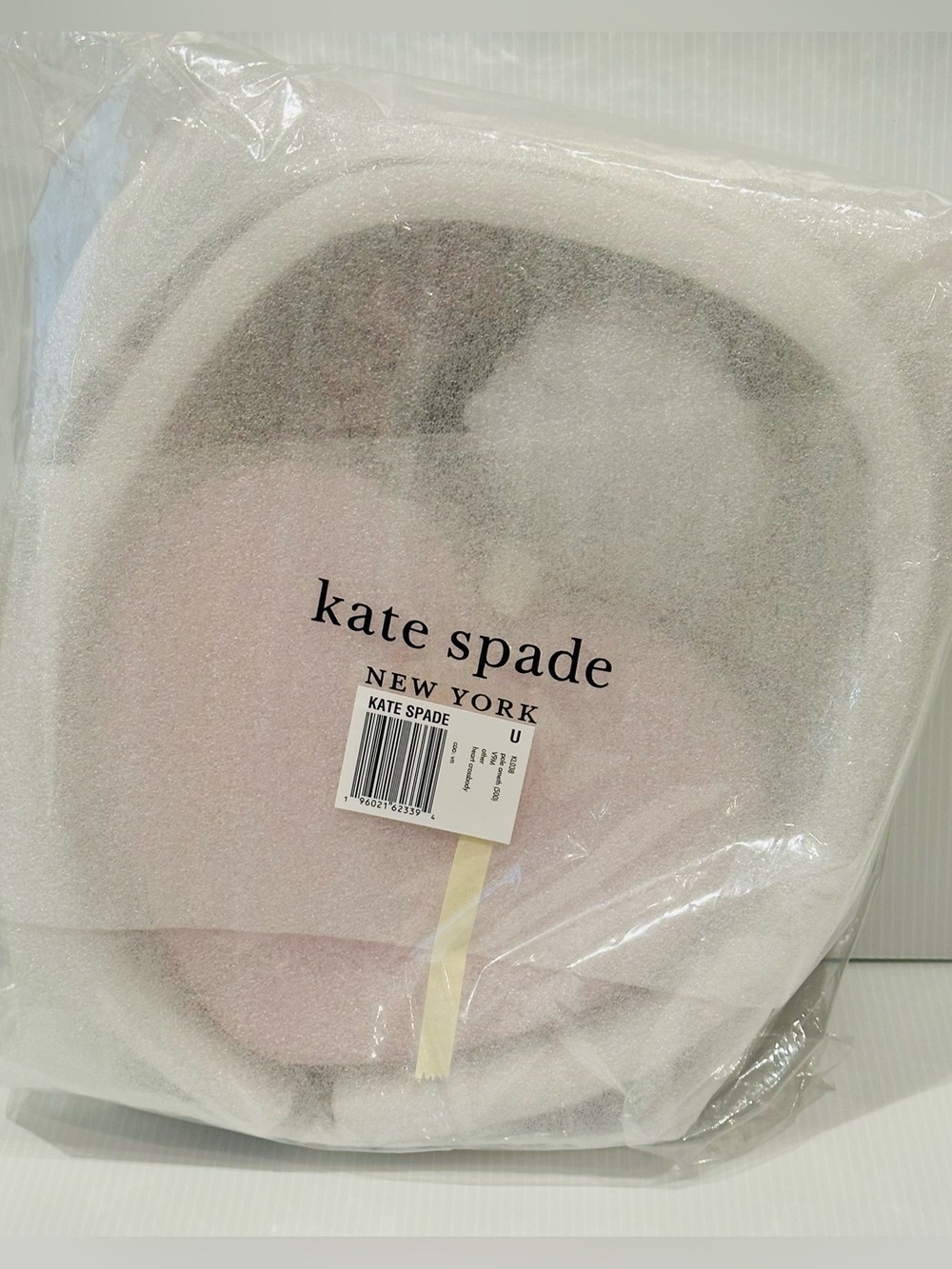 FACTORY SEALED! Kate Spade ♠️ Love Shack Flora Heart 💜 Pale Amethyst Crossbody - Picture 8 of 8